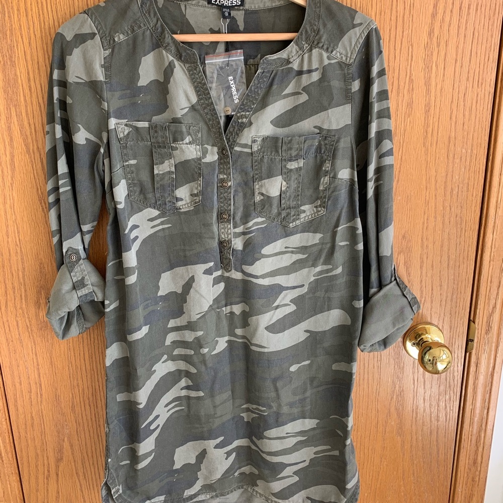 Express Camo Dress